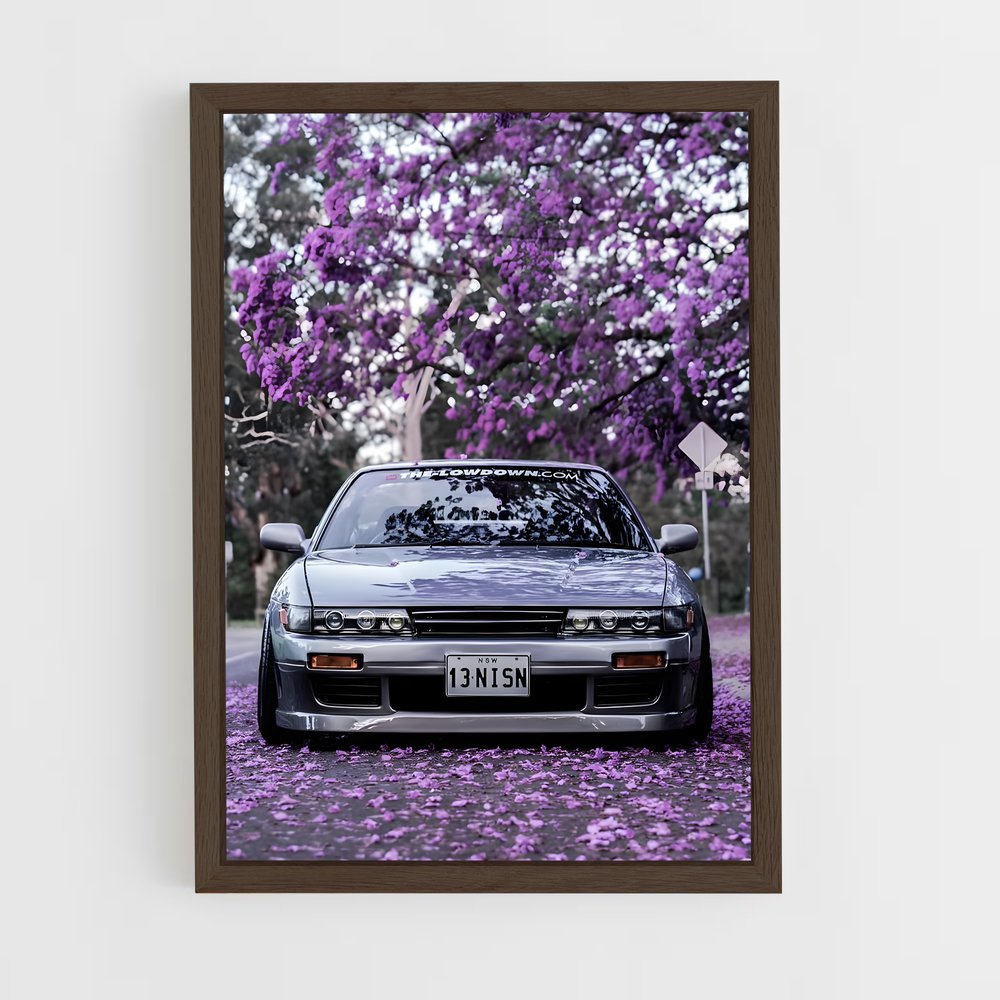 Poster Nuit Fleurie – affiche Nissan (vue 5)
